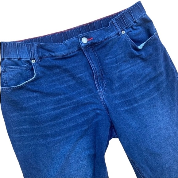 Peace Love World Wide Jogger Plus Size Soft Jeans Size LP - Picture 2 of 5